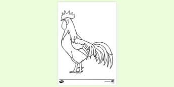 henny penny coloring pages