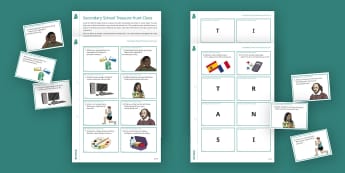 Transition Treasure Hunt Challenge Cards - Beyond Transition