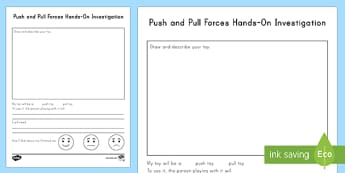 2nd Grade Force and Motion Activities | Science Resources