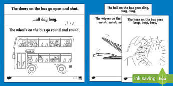 The Wheels on the Bus | Activities for Early Years - Twinkl