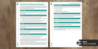 Behaviour Management Tips | twinkl.com.au