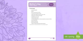 Mother's Day Treasure Basket Ideas - EYFS Mother's Day (26th March), explore, discovery basket, baby play, toddler play