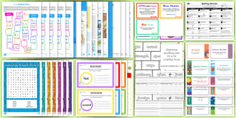 Phonics & Spelling Word Work Mat  PDF, Distance Learning & Google Slides™  - MsJordanReads