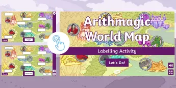 Mathematic Game Topic Map Mathematics Interactive Activity • Twinkl.com.au