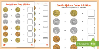 free south africa money word problems worksheet worksheet