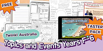 Twinkl Taster Packs Australia - EYLF - Year 6 | Australian Curriculum