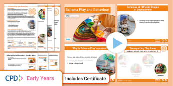 CPD and Adult Guidance | Schemas | EYFS Planning | EYFS