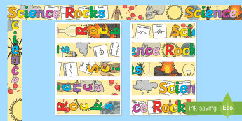 Science Display Borders | twinkl.com.au