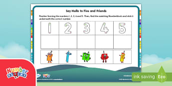 Number Recognition Games Up To 10 Activity - Maths Resources