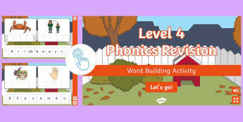 Level 4 Phonics Revision Game: Word Builder | Twinkl Go!