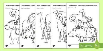 Animals Worksheet For Grade R Wild Animals Worksheets | twinkl.com.au