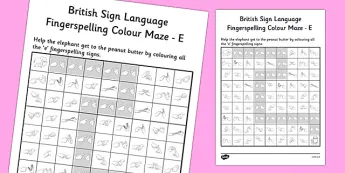 British Sign Language Alphabets | twinkl.co.uk