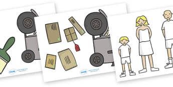free visual aids to support teaching on katie morag delivers the mail