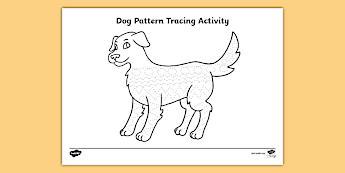Pattern Tracing Activity • Twinkl.ca