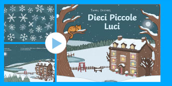 Dieci Piccole Luci: Storia dell'Inverno Scuola dell'Infanzia
