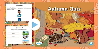 Fall Questions Autism Powerpoint Autumn Quizzes | twinkl.ca