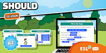 Should ESL Resources | Should and Shouldn’t | Twinkl