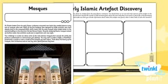 PlanIt UKS2 Early Islamic Civilisation - Primary Resources