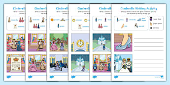Cinderella Early Writing Activity