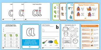 Letter Formation at Home - Printable Parents Resource Pack