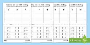 100+ Number Bonds of 10 Worksheets - Primary Resources - KS1