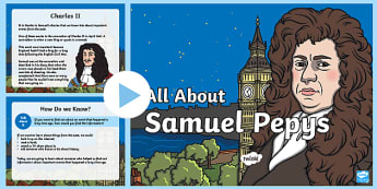 KS1 All About Samuel Pepys PowerPoint