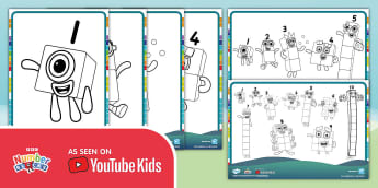 Numberblocks Partnerships Teaching Resources - South Africa/Suid-Afrika