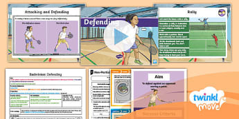 Badminton Lesson Plans - Badminton Rules - Year 4 PE Lessons