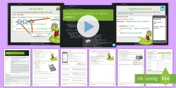 Python Lessons | twinkl.com.au