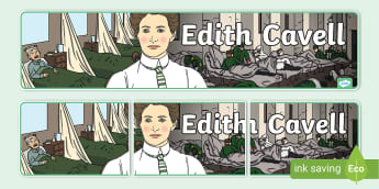 Edith Cavell Display Banner