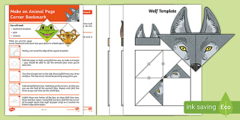 Origami Animal Bookmarks | Corner Bookmarks