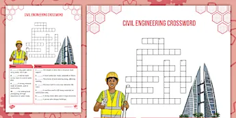 Engineering Crossword • Twinkl.com.au