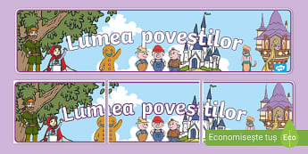 Lumea poveștilor – Banner