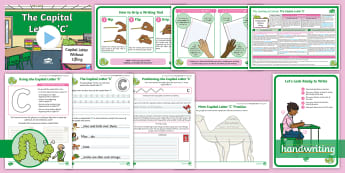 Capital Letter Formation - Key Stage 1 - Twinkl Handwriting