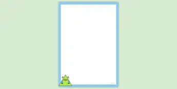 Alien Page Borders | twinkl.co.uk