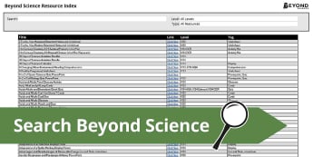 10 000 top beyond science teaching resources