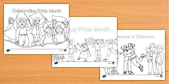 Pride Month Colouring Pages | twinkl.com.au