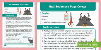 Bull Art Activities | twinkl.co.uk