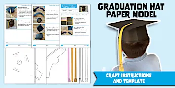 Sablon Graduation Graduation Crafts | twinkl.co.uk