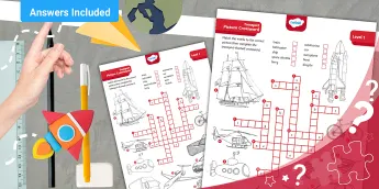 Transport Crossword Puzzles | twinkl.com.au