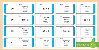 Place Value Loop Cards | twinkl.com.au