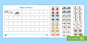 Pattern Making Worksheets | twinkl.co.uk