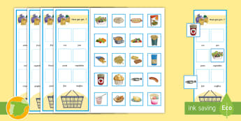 B1 Hoja informativa: Comida y países en inglés - Twinkl