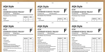 GCSE Foundation Practice Papers | twinkl.co.uk