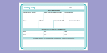 Daily Schedule Planners | twinkl.com.au