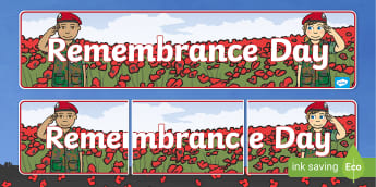 Remembrance day eyfs literacy