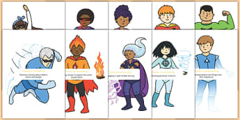 EYFS Characteristics of Effective Learning Statements on Superheroes - eyfs, characteristics of effective learning, superheroes, learning statements