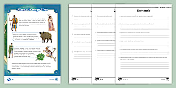 Ulisse e la maga Circe: lettura e comprensione differenziata