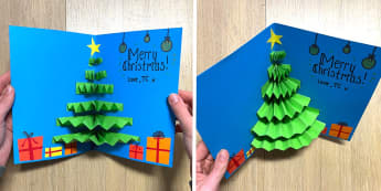 Christmas Card Template Printable - Parents (Teacher-Made)