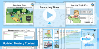 Time Lesson Plans and Activities Year 1 KS1 - Twinkl
